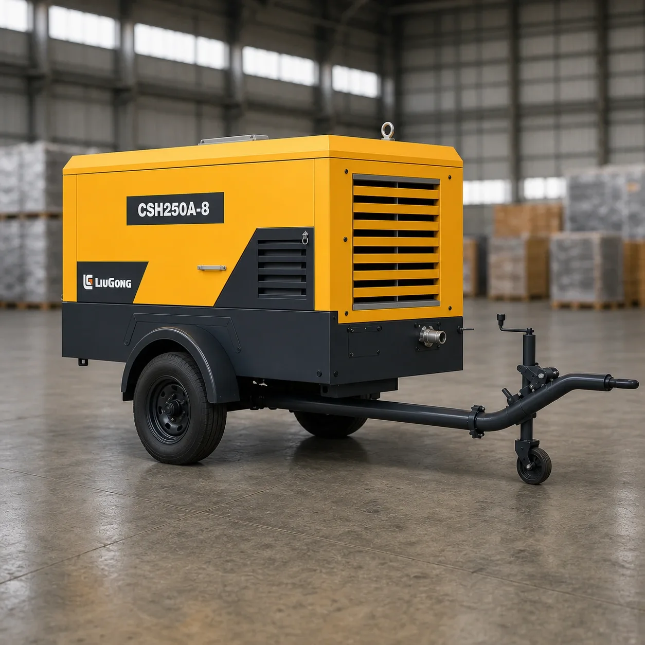 Дизельный воздушный компрессор LiuGong CSH250A-8 (Cummins, CN II)
