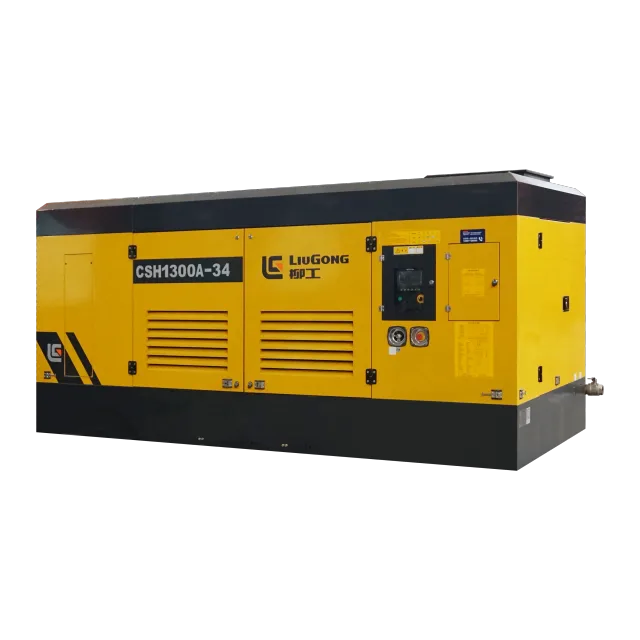Дизельный воздушный компрессор LiuGong CSH1300A-34 (Yuchai, CN III, 36.5-32.5 м³/мин, 21-34 бар)