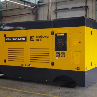 Дизельный воздушный компрессор LiuGong CSH1100A-25 (Cummins, EU stage IIIA, 26-22 м³/мин, 16-22 бар)