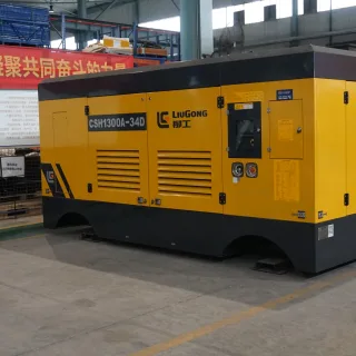 Дизельный воздушный компрессор LiuGong CSH1300A-34 (Yuchai, CN III, 36.5-32.5 м³/мин, 21-34 бар)