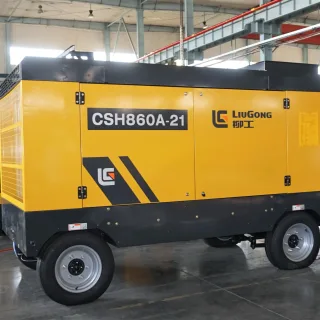 Дизельный воздушный компрессор LiuGong CSH860A-21 (Cummins, EU stage IIIA, 18 м³/мин, 21 бар)
