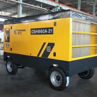 Дизельный воздушный компрессор LiuGong CSH860A-21 (Cummins, EU stage IIIA, 18 м³/мин, 21 бар)