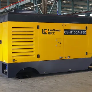 Дизельный воздушный компрессор LiuGong CSH1100A-25 (Cummins, EU stage IIIA, 26-22 м³/мин, 16-22 бар)