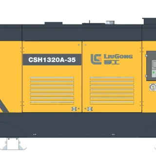 Дизельный воздушный компрессор LiuGong CSH1320A-35 (Cummins, CN III, 32,5-29,5 м³/мин, 21-25 бар)