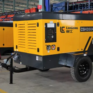 Дизельный воздушный компрессор LiuGong CSH350A-10 (Yuchai, CN III)
